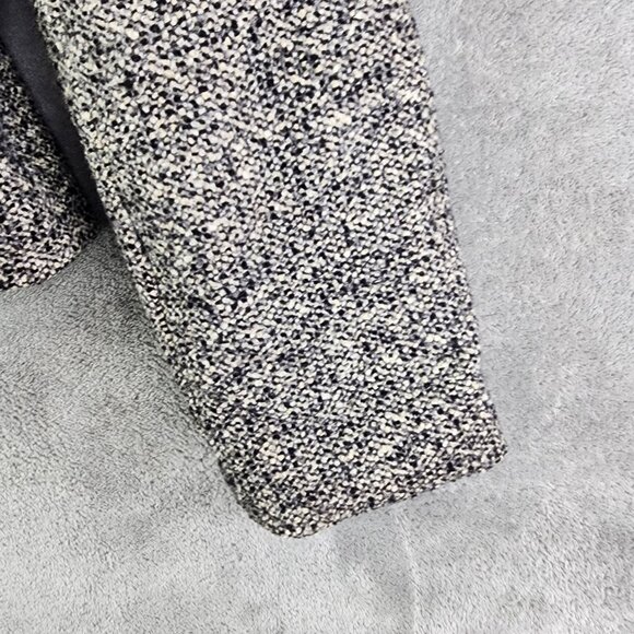 Womens Ann Taylor Petites Wool Blend Tweed Jacket Blazer Long Sleeve Size 6P - Picture 6 of 10